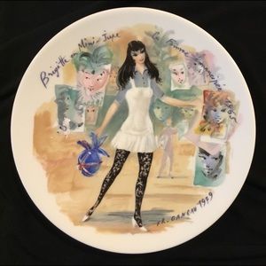 D’Arceau Limoges Les Femmes Du Siecle Brigitte En Mini-Jupe Plate Bradford Exch